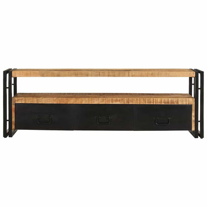 338466 vidaXL TV Cabinet 120x30x40 cm Solid Wood Mango