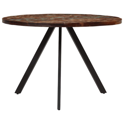 Dining Table 110x75 cm Solid Wood Reclaimed