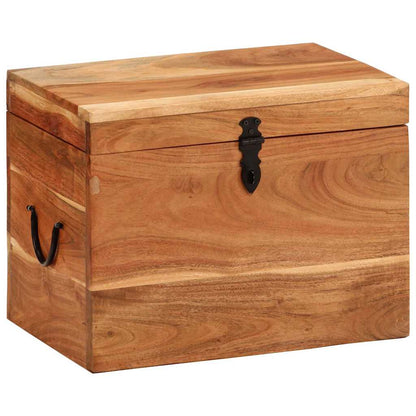 338482 vidaXL Storage Box 39x28x31 cm Solid Wood Acacia