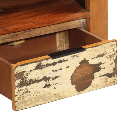 TV Cabinet 110x30x40 cm Solid Reclaimed Wood