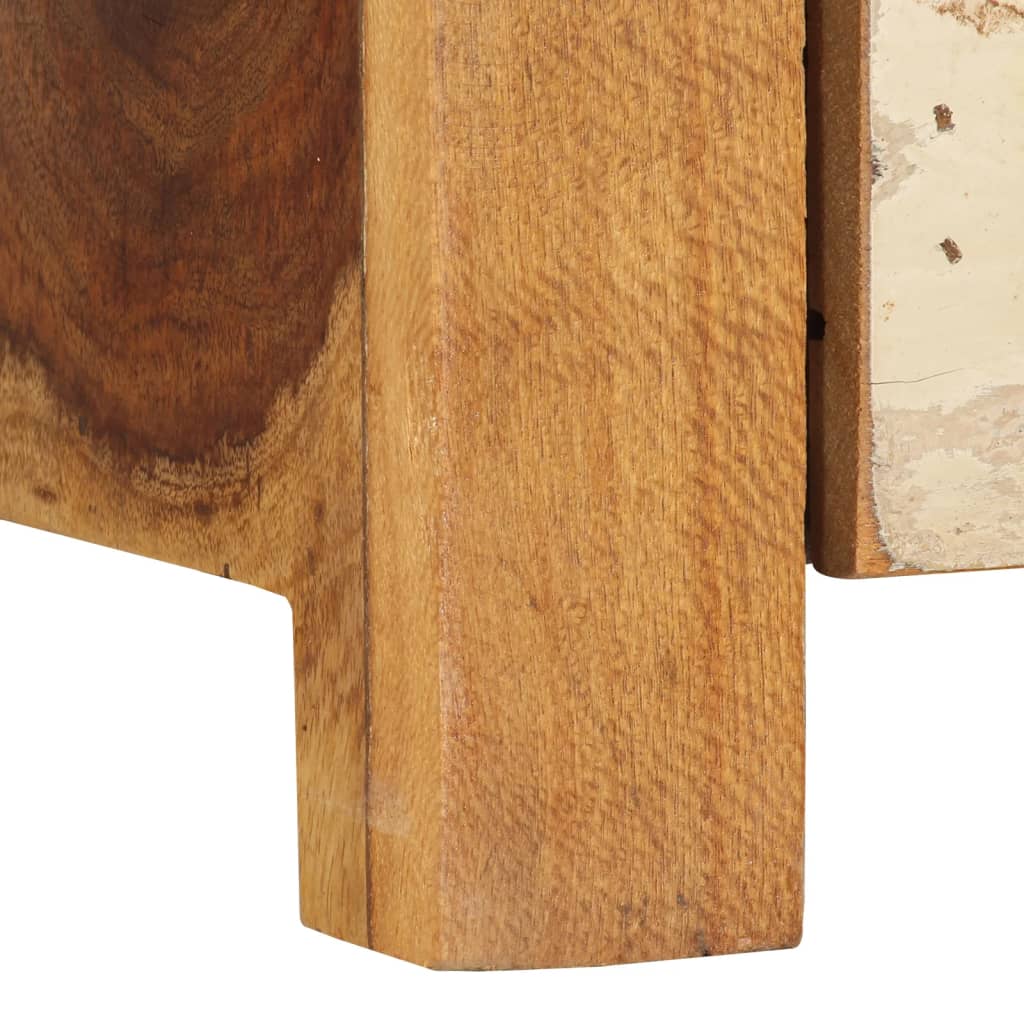 TV Cabinet 110x30x40 cm Solid Reclaimed Wood