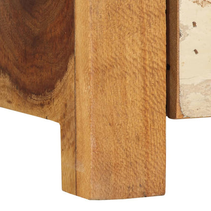 TV Cabinet 110x30x40 cm Solid Reclaimed Wood