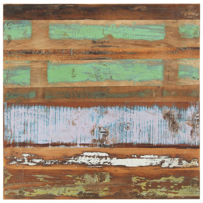 Coffee Table 80x80x40 cm Solid Reclaimed Wood