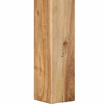Coffee Table 80x80x40 cm Solid Acacia Wood