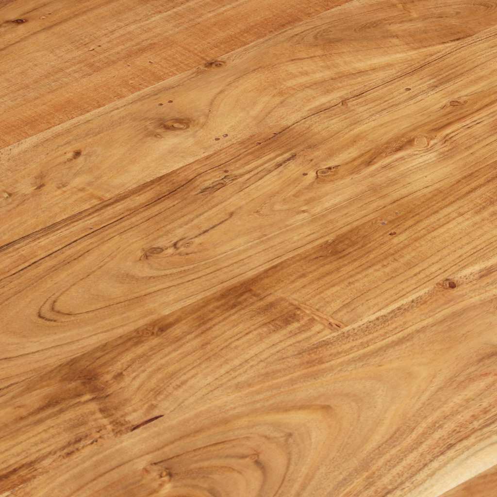 Coffee Table 80x80x40 cm Solid Acacia Wood