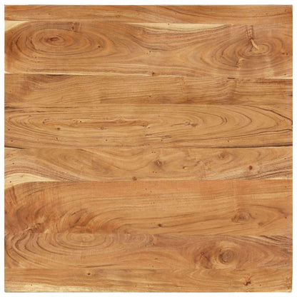 Coffee Table 80x80x40 cm Solid Acacia Wood