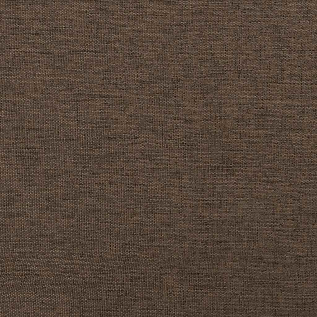 Recliner Chair Brown Fabric