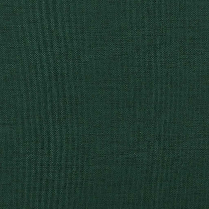 Recliner Chair Dark Green Fabric