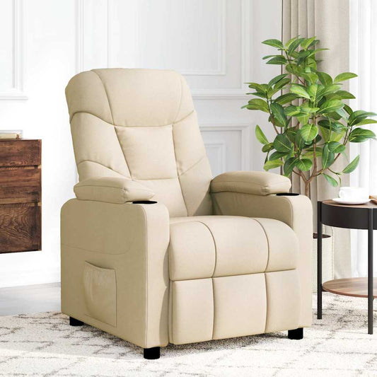 Massage Chair Cream Fabric