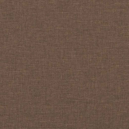 Recliner Chair Brown Fabric