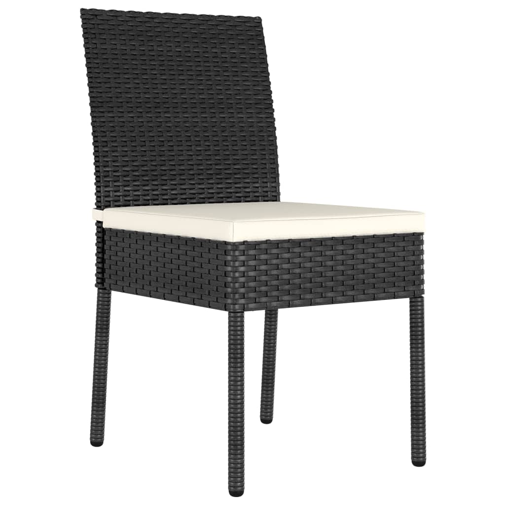 Dining Chair | Set of 4 | Black,Cream