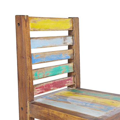 Dining Chairs 6 pcs Solid Reclaimed Wood
