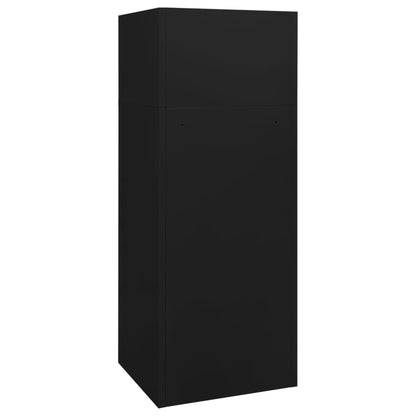 Saddle Cabinet | Black | Steel | Large | Height-Adjustable Shelves