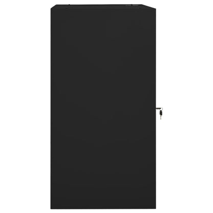 Saddle Cabinet | Black | Steel | Medium | Height-Adjustable Shelves