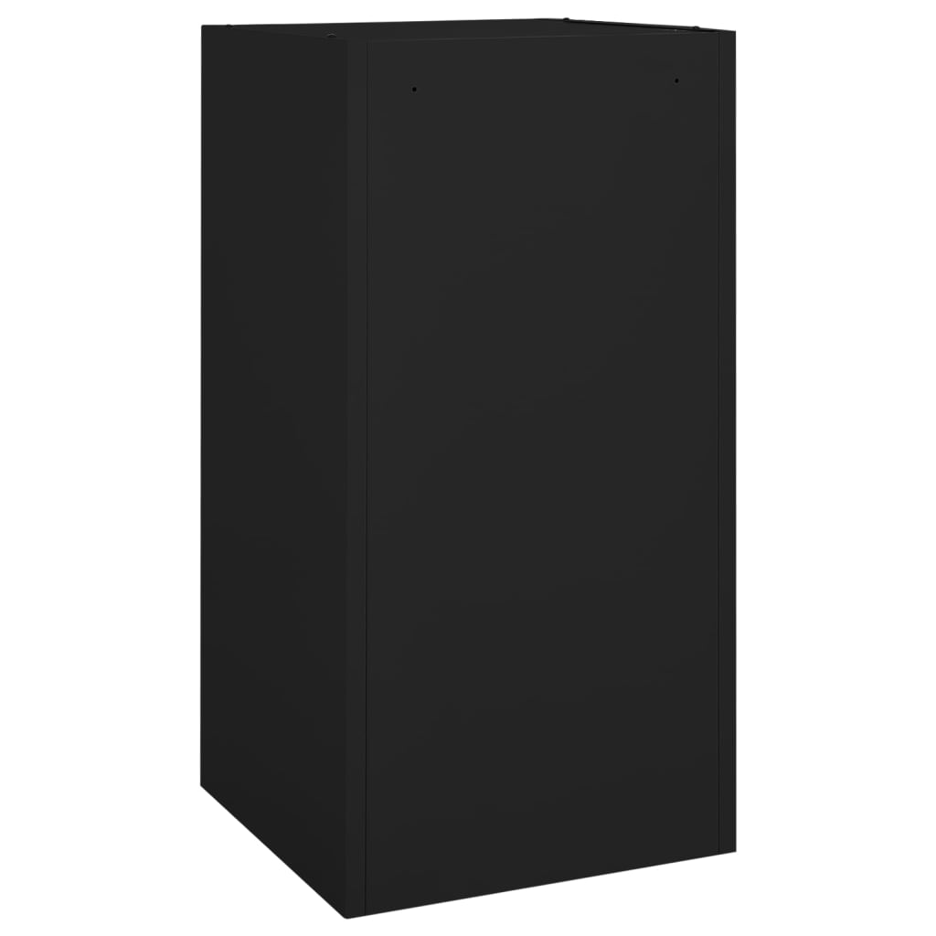 Saddle Cabinet | Black | Steel | Medium | Height-Adjustable Shelves