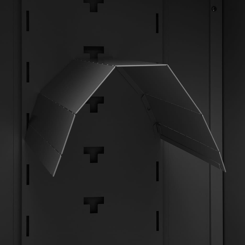 Saddle Cabinet Anthracite 53x53x105 cm Steel