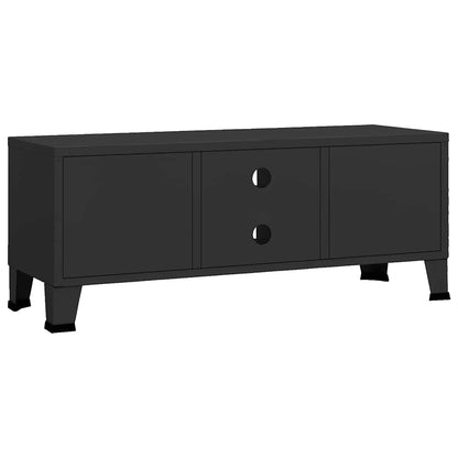TV Cabinet | Black | Metal | Medium | TV Cabinet | Rectangular