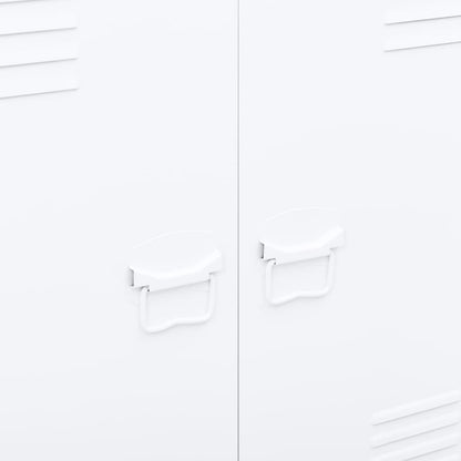 Storage Chest | White | Steel | Medium | Storage Chest | Rectangular
