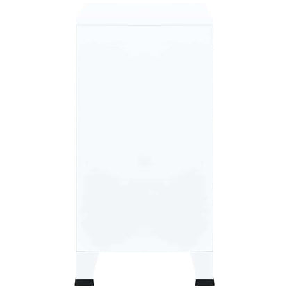 Industrial Storage Chest White 75x40x80 cm Steel