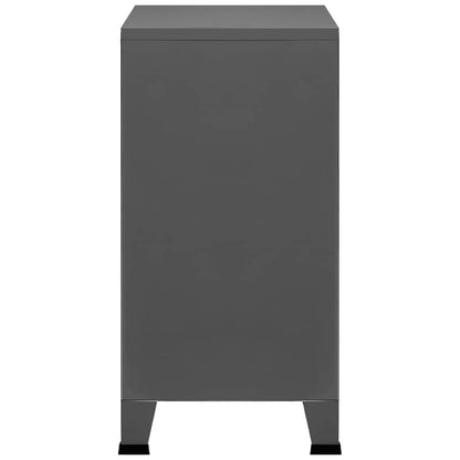 Industrial Storage Chest Anthracite 75x40x80 cm Steel