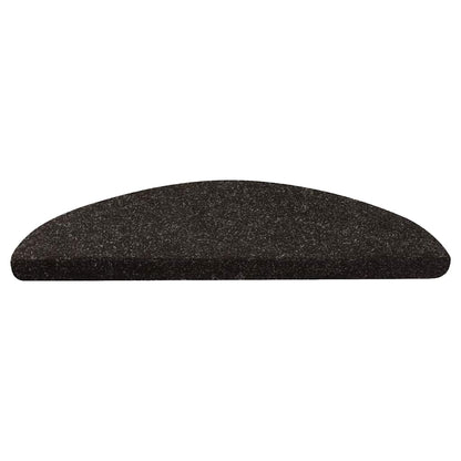 Stair Mats Self-adhesive 15 pcs 56x17x3 cm Anthracite