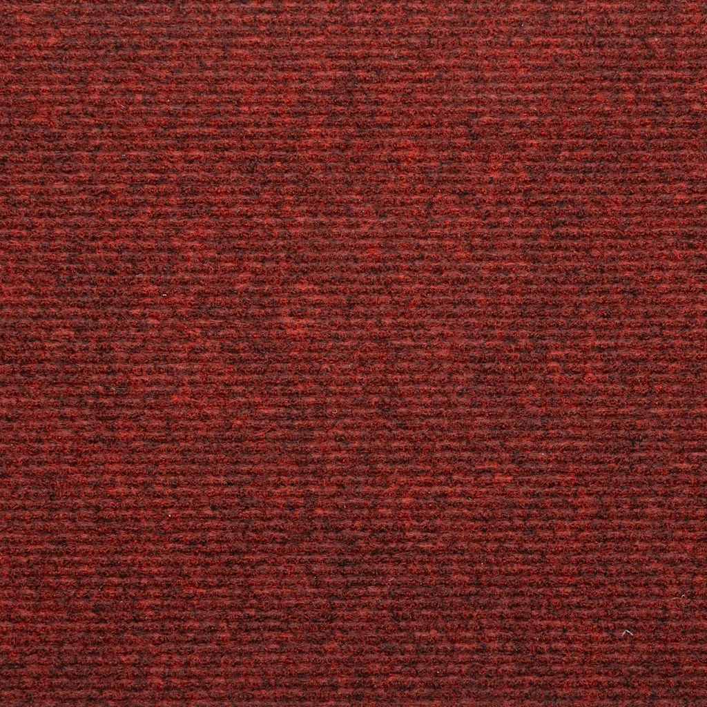 Stair Mats Self-adhesive 15 pcs 65x22.5x3.5 cm Red