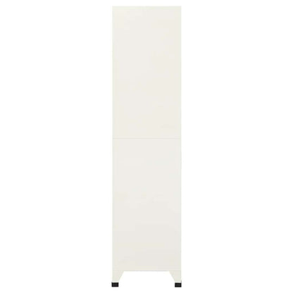 Locker Cabinet Grey and Blue 90x45x180 cm Steel