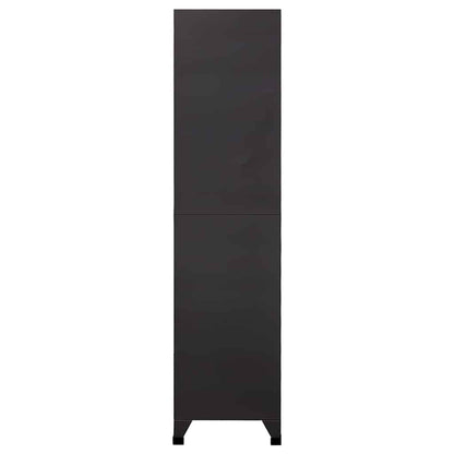 Locker Cabinet Anthracite 90x40x180 cm Steel