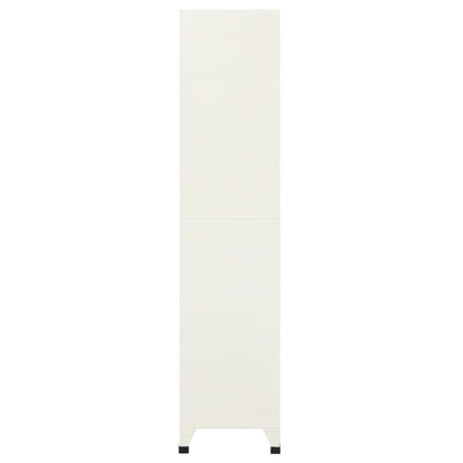 Locker Cabinet Grey and Blue 90x40x180 cm Steel