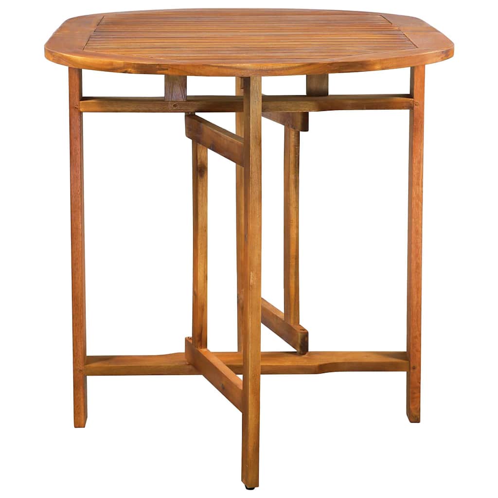 5 Piece Garden Dining Set Solid Acacia Wood