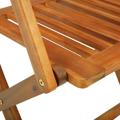 Dining Set | Natural wood | Solid acacia wood | 220 cm table length