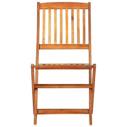 9 Piece Garden Dining Set 220x90x75 cm Solid Wood Acacia