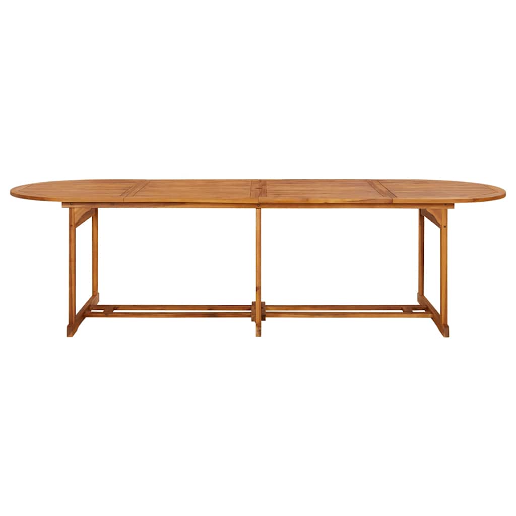 Dining Set | Acacia wood | Solid acacia wood | Large | Foldable