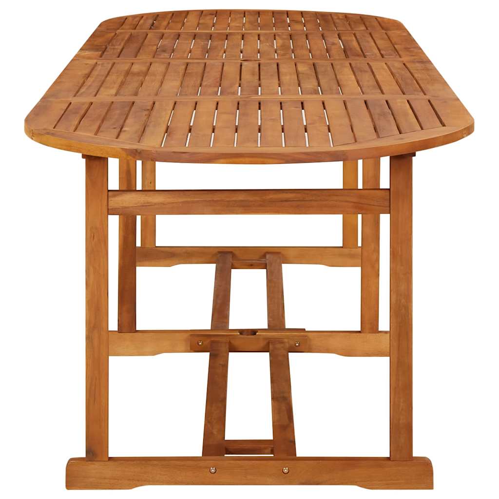 Dining Set | Acacia wood | Solid acacia wood | Large | Foldable