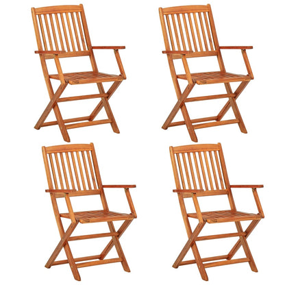 Dining Set | Oil-finished natural wood colour | Solid acacia wood | Large