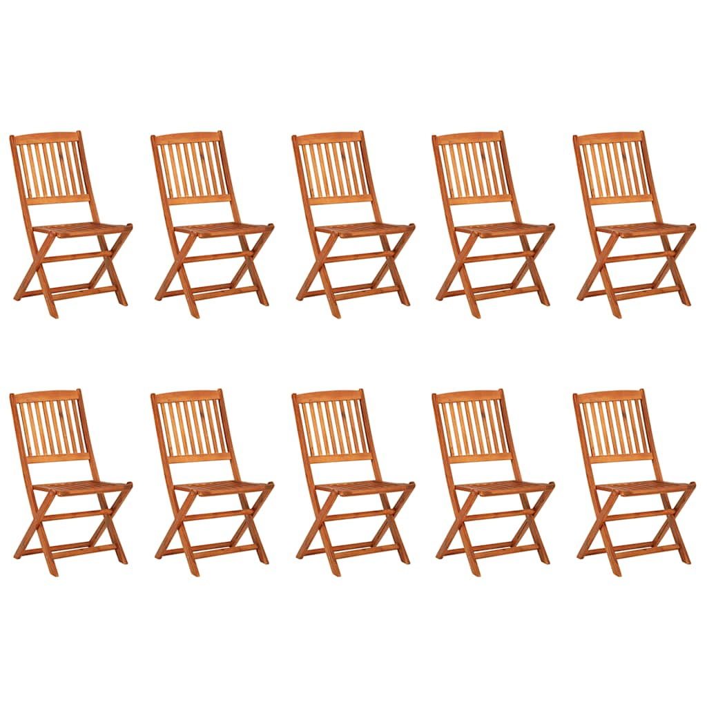 Dining Set | Wood | Solid Acacia Wood | Large | Foldable