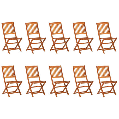 Dining Set | Wood | Solid Acacia Wood | Large | Foldable