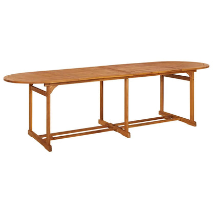 Dining Set | Wood | Solid Acacia Wood | Large | Foldable