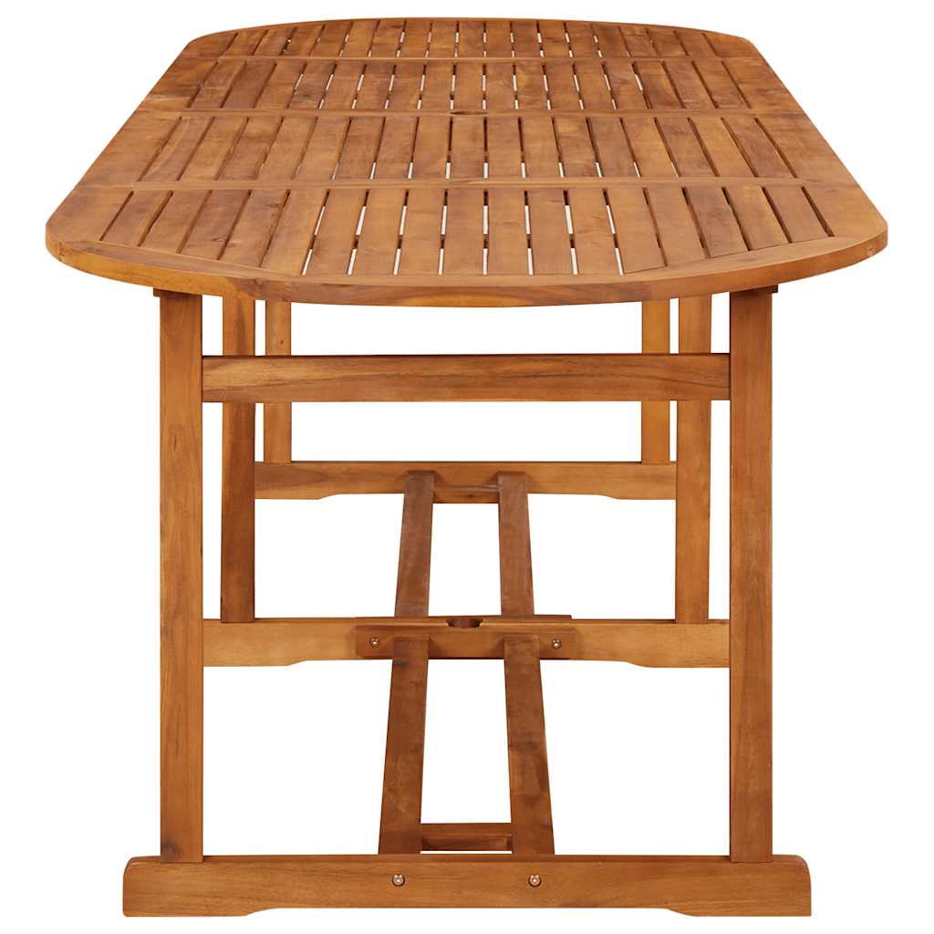 Dining Set | Wood | Solid Acacia Wood | Large | Foldable