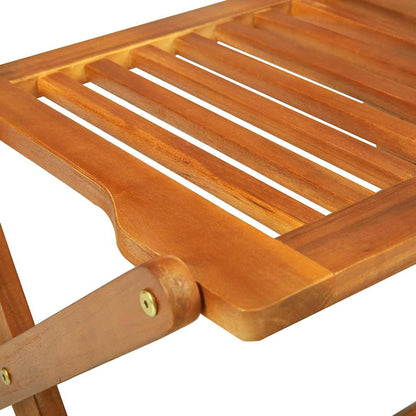 Dining Set | Wood | Solid Acacia Wood | Large | Foldable