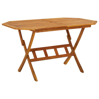 Dining Set | Natural wood finish | Solid acacia wood | Medium