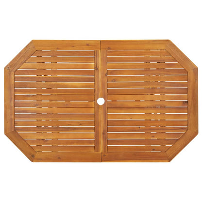 Dining Set | Natural wood finish | Solid acacia wood | Medium