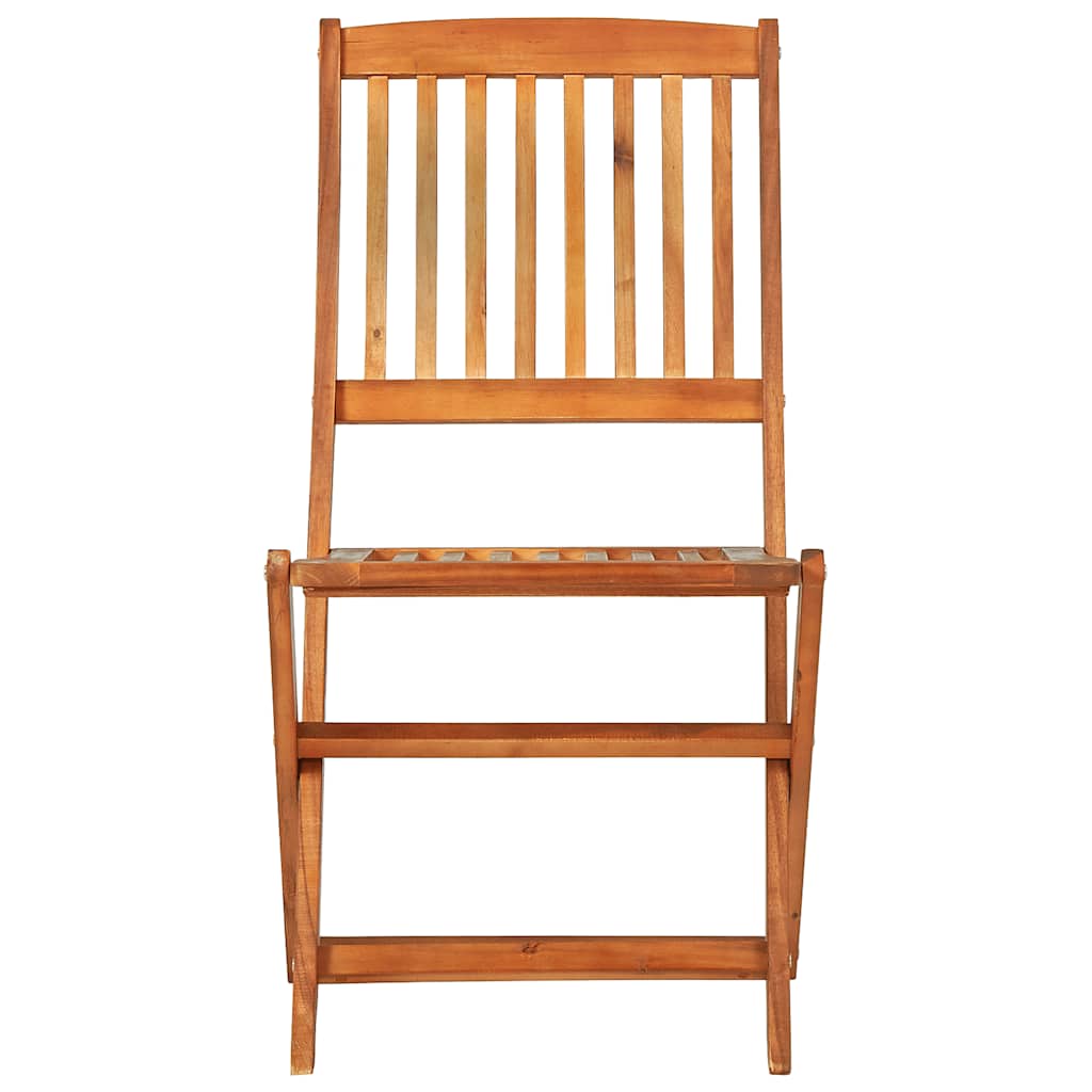 7 Piece Garden Dining Set Solid Wood Acacia
