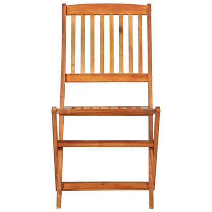 7 Piece Garden Dining Set Solid Wood Acacia