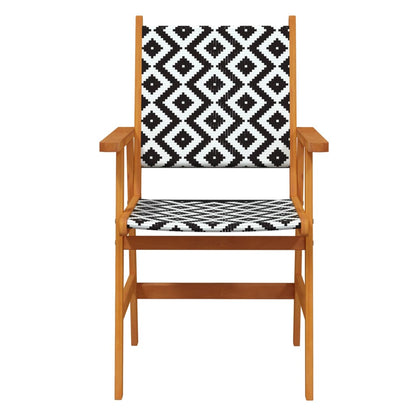 Garden Dining Set | Brown | Solid Acacia Wood | Medium | Durable