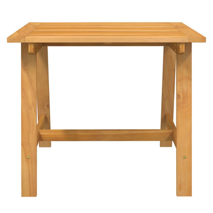Garden Dining Set | Acacia Brown | Solid Acacia wood, Poly rattan