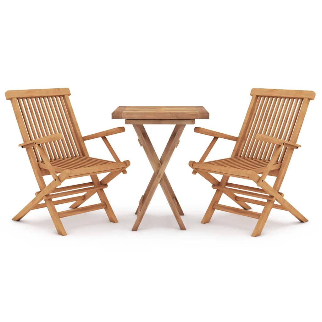 Garden Dining Set | Teak | Smoothly sanded teak hardwood | Medium