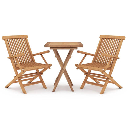 Garden Dining Set | Teak | Smoothly sanded teak hardwood | Medium