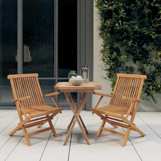 Garden Dining Set | Teak | Smoothly sanded teak hardwood | Medium