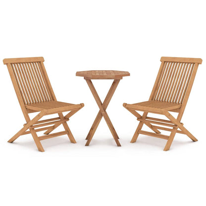 Garden Dining Set | Teak | Solid teak wood | Compact | Foldable